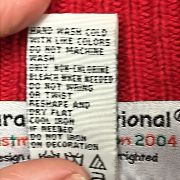 Tiara International Womens Vintage Christmas Sweater cardigan snowman ugly 18/20 - Picture 6 of 9